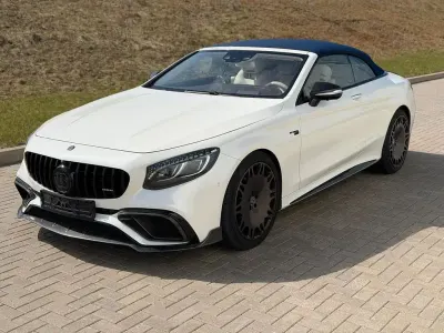 Gebraucht Mercedes S63 AMG AMG 585 PS (430 kW) 2017 Weiß Cabrio