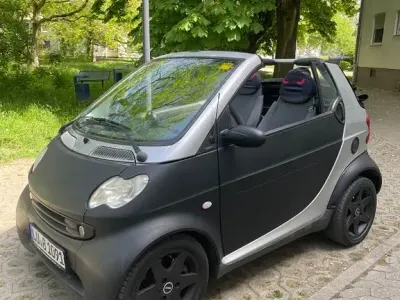 Occasion Smart ForTwo Cabrio Passion 54 ch (39 kW) 2001 Noir Cabriolet
