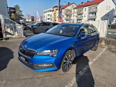 Gebraucht Skoda Superb Style 156 PS (114 kW) 2020 Blau Kombi
