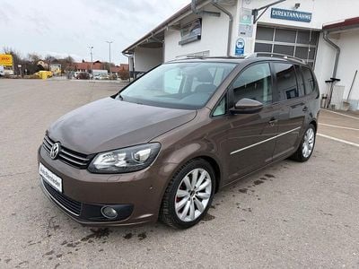 Gebraucht VW Touran Highline 140 PS (102 kW) 2011 Braun Van / Kleinbus