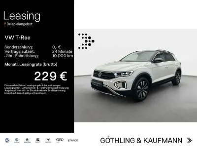 Second-hand VW T-Roc Goal 150 CP (110 kW) 2025 Alb SUV