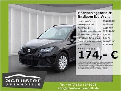 Begagnad Seat Arona Style 95 HK (69 kW) 2023 Svart SUV