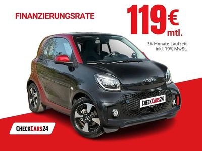 Rot Gebraucht 2024 Smart ForTwo Electric Drive Passion Kleinwagen | 22.389 € (Etwas zu teuer)