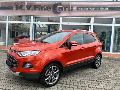 Gebraucht Ford Ecosport Titanium 125 PS (91 kW) 2017 Rot SUV
