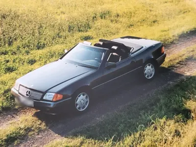 Second-hand Mercedes 320 231 CP (169 kW) 1993 Negru Cabrio