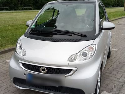 gebraucht Smart ForTwo Coupé 451 MHD Silber Automatik Passion Top Zustand