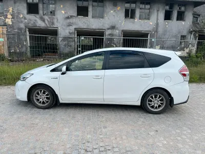 Gebraucht Toyota Prius+ Plus 136 PS (100 kW) 2019 Weiß Van / Kleinbus