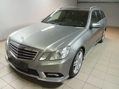 Gebraucht Mercedes E350 AMG line 231 PS (169 kW) 2010 Palladiumsilber  metalliclack Kombi