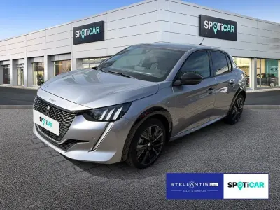 Gebraucht Peugeot e-208 GTi 100 kW (136 PS) 2023 Silber Kleinwagen