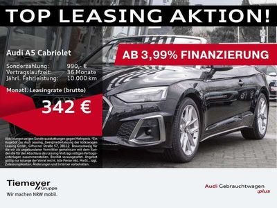 gebraucht Audi A5 Cabriolet 40 TFSI S LINE UPE71 2xASSIST SPORTSITZE VIRTUAL