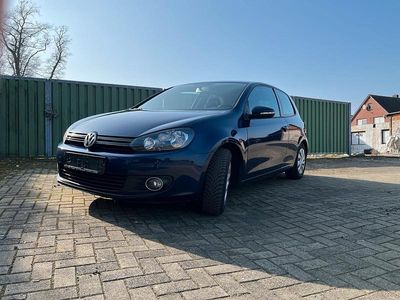 Gebraucht VW Golf VI Comfortline 80 PS (58 kW) 2009 Blau Kleinwagen