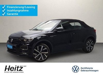 Second-hand VW T-Roc Cabriolet R-line 150 CP (110 kW) 2021 Negru Cabrio