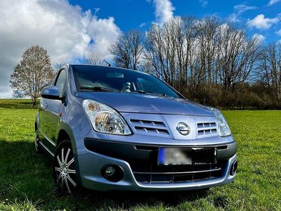 Gebraucht Nissan Pixo Acenta 68 PS (50 kW) 2009 Blau Kleinwagen