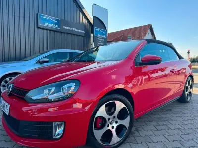 Gebraucht VW Golf Cabriolet GTI 211 PS (155 kW) 2013 Rot Cabrio