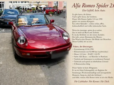 Gebraucht Alfa Romeo Spider 120 PS (88 kW) 1990 Cabrio