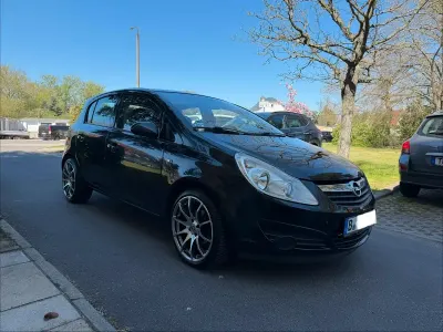 Gebraucht Opel Corsa 80 PS (58 kW) 2009 Schwarz Kleinwagen