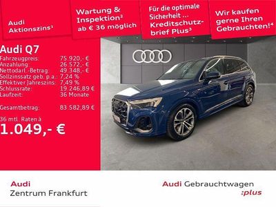Gebraucht Audi Q7 S-Line 286 PS (210 kW) 2025 Blau SUV