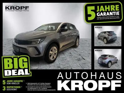 Gebraucht Opel Grandland X 131 PS (96 kW) 2022 Kontrast grau/quarz silber SUV