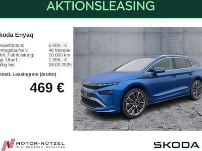 Blau Neu 2025 Skoda Enyaq iV SUV | 59.970 € (Teuer)