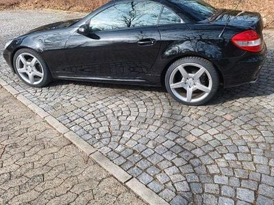 Gebraucht Mercedes SLK200 163 PS (119 kW) 2004 Schwarz Cabrio