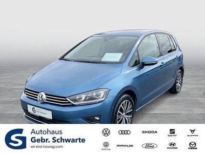 Gebraucht VW Golf Sportsvan Allstar 110 PS (80 kW) 2016 Blau Van / Kleinbus