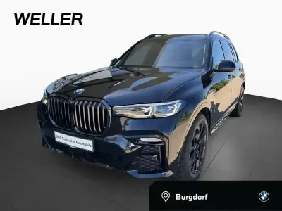 Gebraucht BMW X7 Comfort Edition 530 PS (389 kW) 2022 Black sapphire (schwarz) SUV