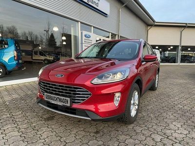 Lucidrot metallic rot Gebraucht 2022 Ford Kuga Titanium SUV | 21.790 € (Guter Preis)