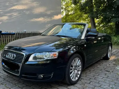 Gebraucht Audi A4 Cabriolet S-Line 140 PS (102 kW) 2007 Schwarz Cabrio