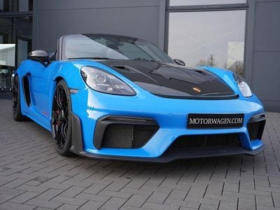 Second-hand Porsche Boxster Spyder 500 CP (367 kW) 2024 Albastru Cabrio