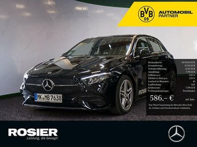 Gebraucht Mercedes A180 Advanced Plus 136 PS (100 kW) 2025 Schwarz / kosmosschwarz Limousine