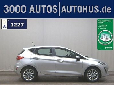 Gebraucht Ford Fiesta Titanium 125 PS (91 kW) 2020 Silber Kleinwagen