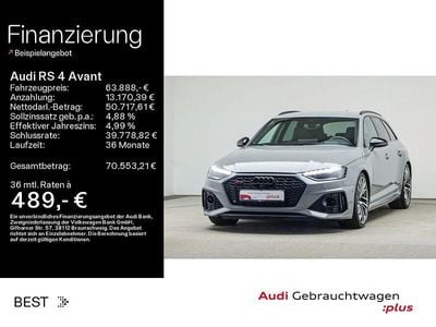 Gebraucht Audi RS4 Sport 450 PS (330 kW) 2023 Nardograu Kombi