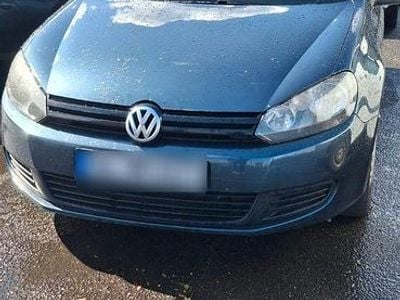 Usata VW Golf VI Comfortline 110 CV (80 kW) 2009 Blu Utilitaria