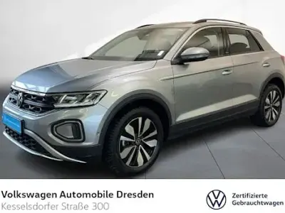 Gebraucht VW T-Roc Move 110 PS (80 kW) 2024 Silber SUV