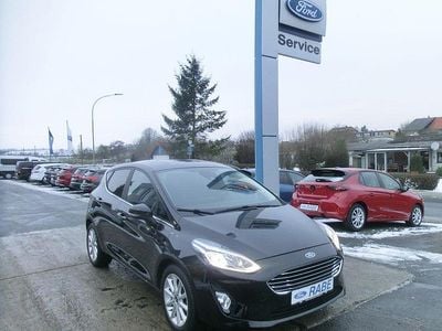 Schwarz Gebraucht 2020 Ford Fiesta Titanium Limousine | 10.690 € (Fairer Preis)