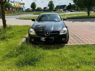 Brugt Mercedes SLK200 184 HK (135 kW) 2009 Sort Cabriolet