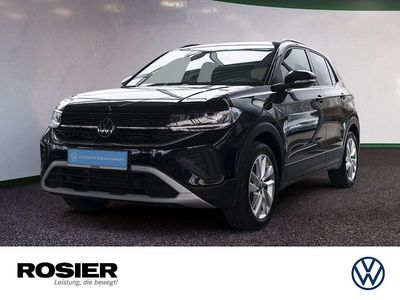 Gebraucht VW T-Cross Goal 95 PS (69 kW) 2025 Schwarz SUV