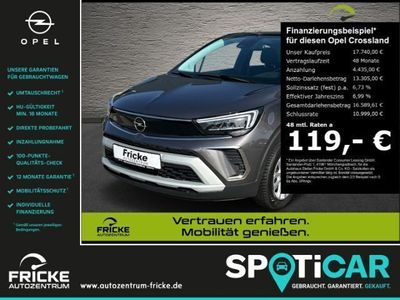 gebraucht Opel Crossland Elegance Klimaaut.+Sitzhzg+AHK+LED
