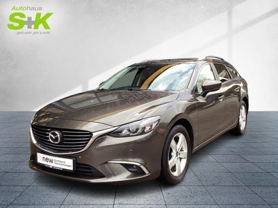 gebraucht Mazda 6 Kombi 2.0 Skyactiv-G 165 Kizoku+Kamera+LED+Nav