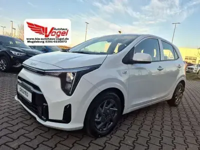 Neu Kia Picanto Vision 63 PS (46 kW) 2025 (ud) schneeweiss Kleinwagen
