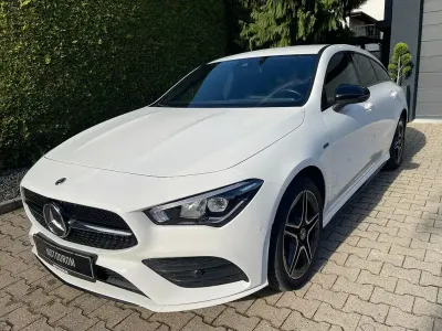 Gebraucht Mercedes CLA250e AMG line 218 PS (160 kW) 2021 Weiß Limousine