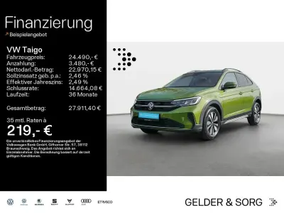 Używany VW Taigo Life 116 KM (85 kW) 2024 Zielony SUV