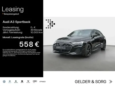 Gebraucht Audi A3 S-Line 204 PS (150 kW) 2026 Mythosschwarz metallic Limousine