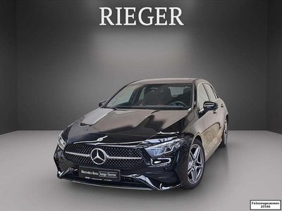 Unilack nachtschwarz Gebraucht 2024 Mercedes A180 AMG Limousine | 30.449 € (Fairer Preis)