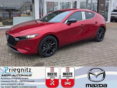 Neu Mazda 3 140 PS (102 kW) 2026 Rot Limousine