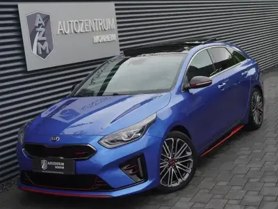 Gebraucht Kia ProCeed GT GT 204 PS (150 kW) 2019 (b3l) blue flame met. Kleinwagen