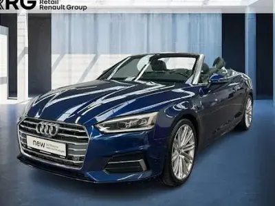 Usata Audi A5 Cabriolet Sport 252 CV (185 kW) 2018 Blu Cabrio