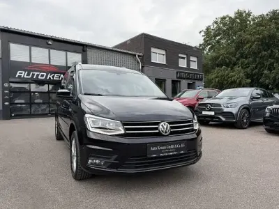 Gebraucht VW Caddy Maxi Comfortline 184 PS (135 kW) 2015 Schwarz Van / Kleinbus