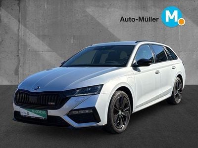 Gebraucht Skoda Octavia RS 245 PS (180 kW) 2023 Brillantsilber metallic (metallic) Kombi