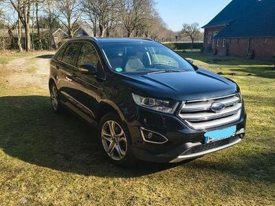 Gebraucht Ford Edge Titanium 209 PS (153 kW) 2017 Schwarz SUV